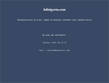 Tablet Screenshot of hdisigorta.com