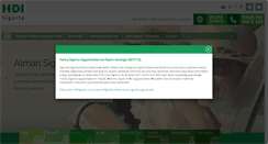 Desktop Screenshot of hdisigorta.com.tr