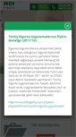 Mobile Screenshot of hdisigorta.com.tr